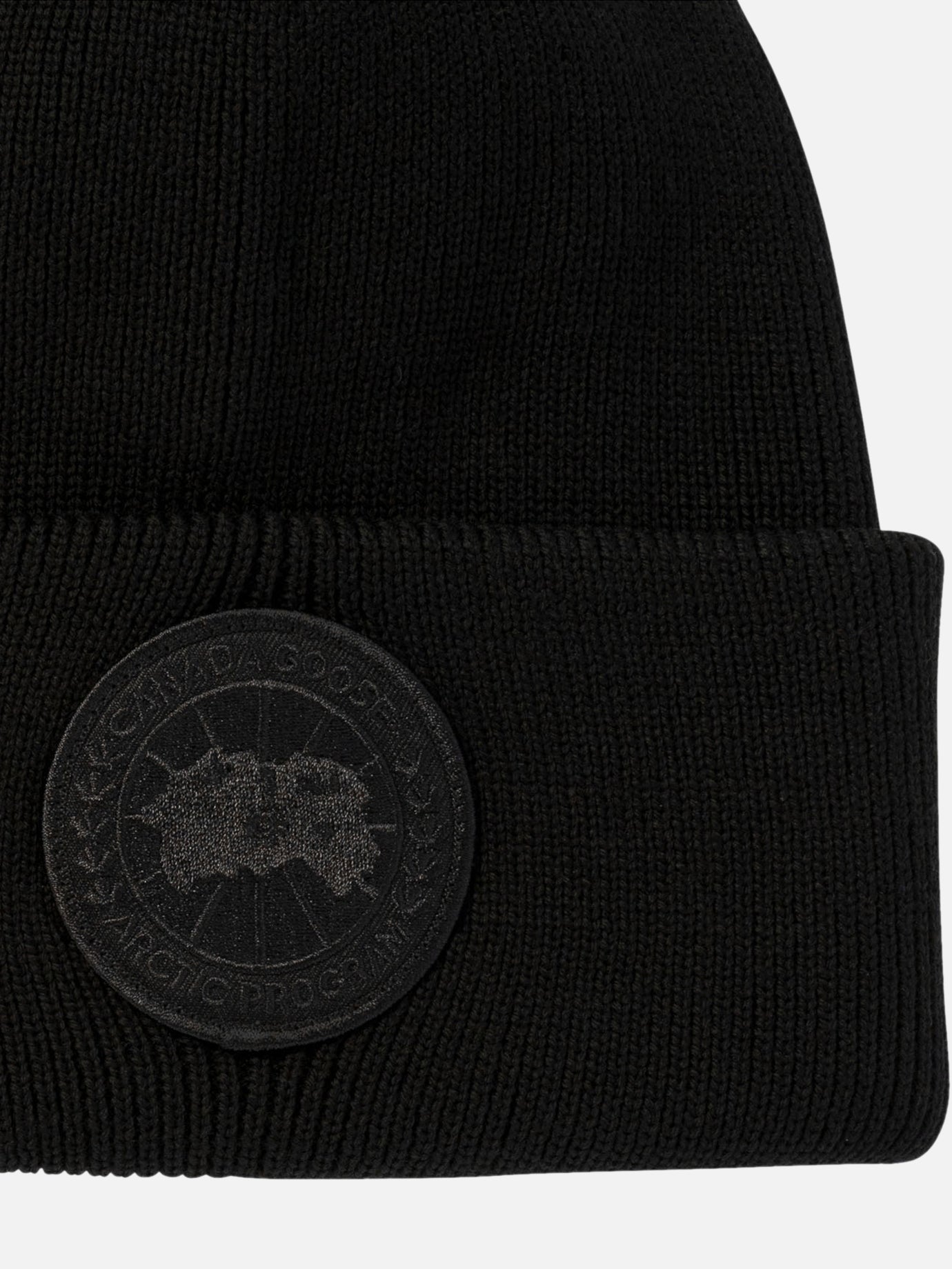 Beanies 100% wool  Black - Canada Goose Men | PDP | VIETTI Online Store | thumbnail_3