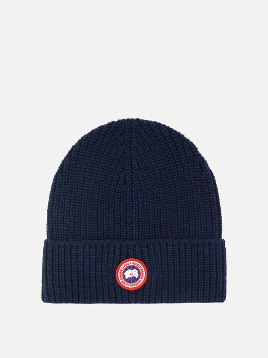 Beanies 100% wool  Blue - Canada Goose Men | PDP | VIETTI Online Store 
