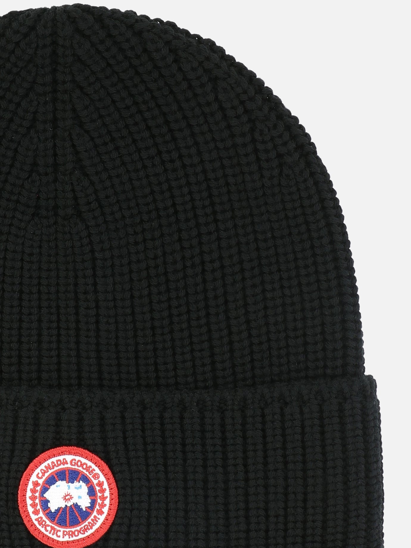 Beanies 100% wool  Black - Canada Goose Men | PDP | VIETTI Online Store | Zoom-Modal_2
