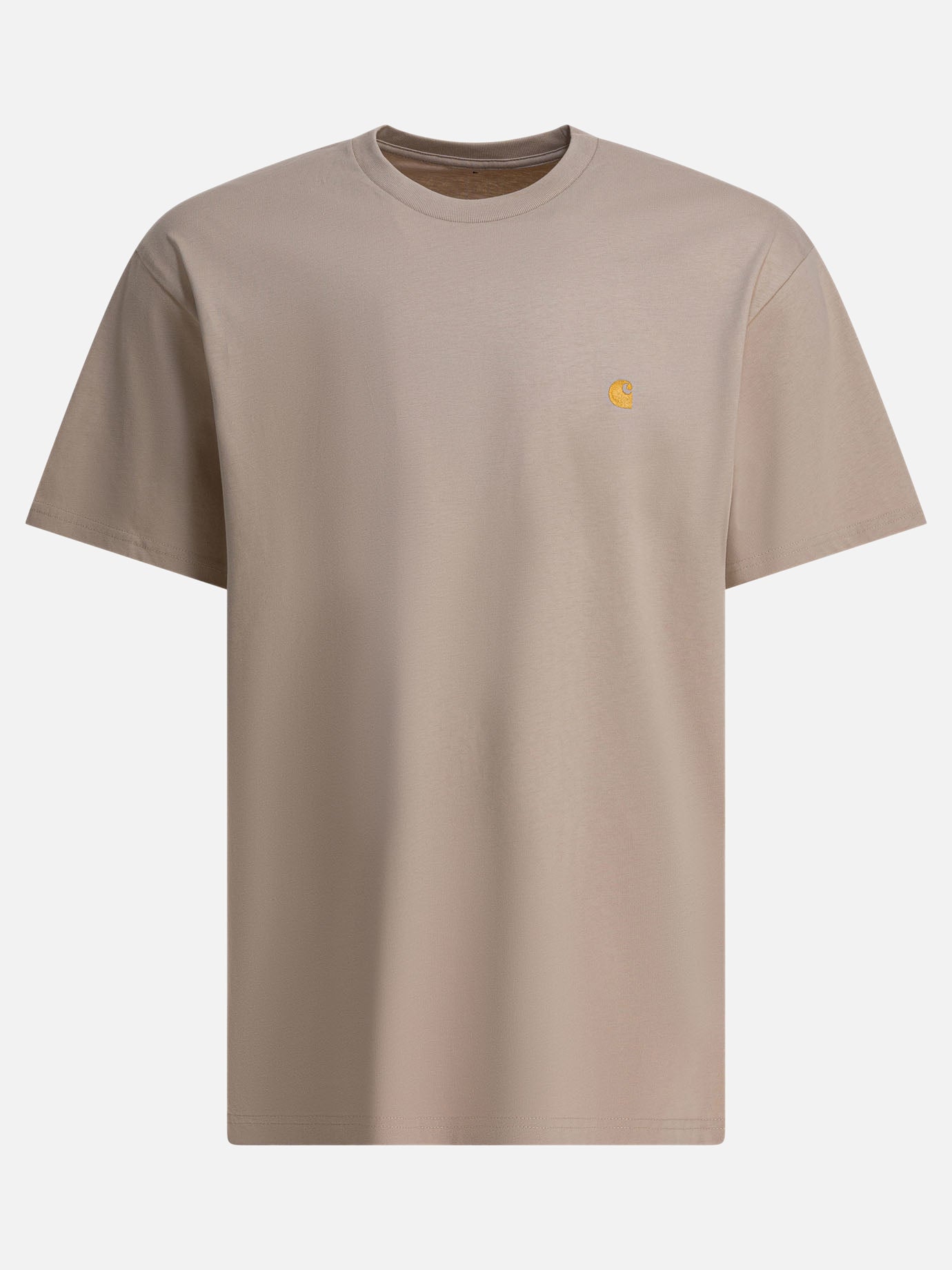 Crewneck t-shirts Logo  Beige - Carhartt WIP Men | PDP | VIETTI Online Store | thumbnail