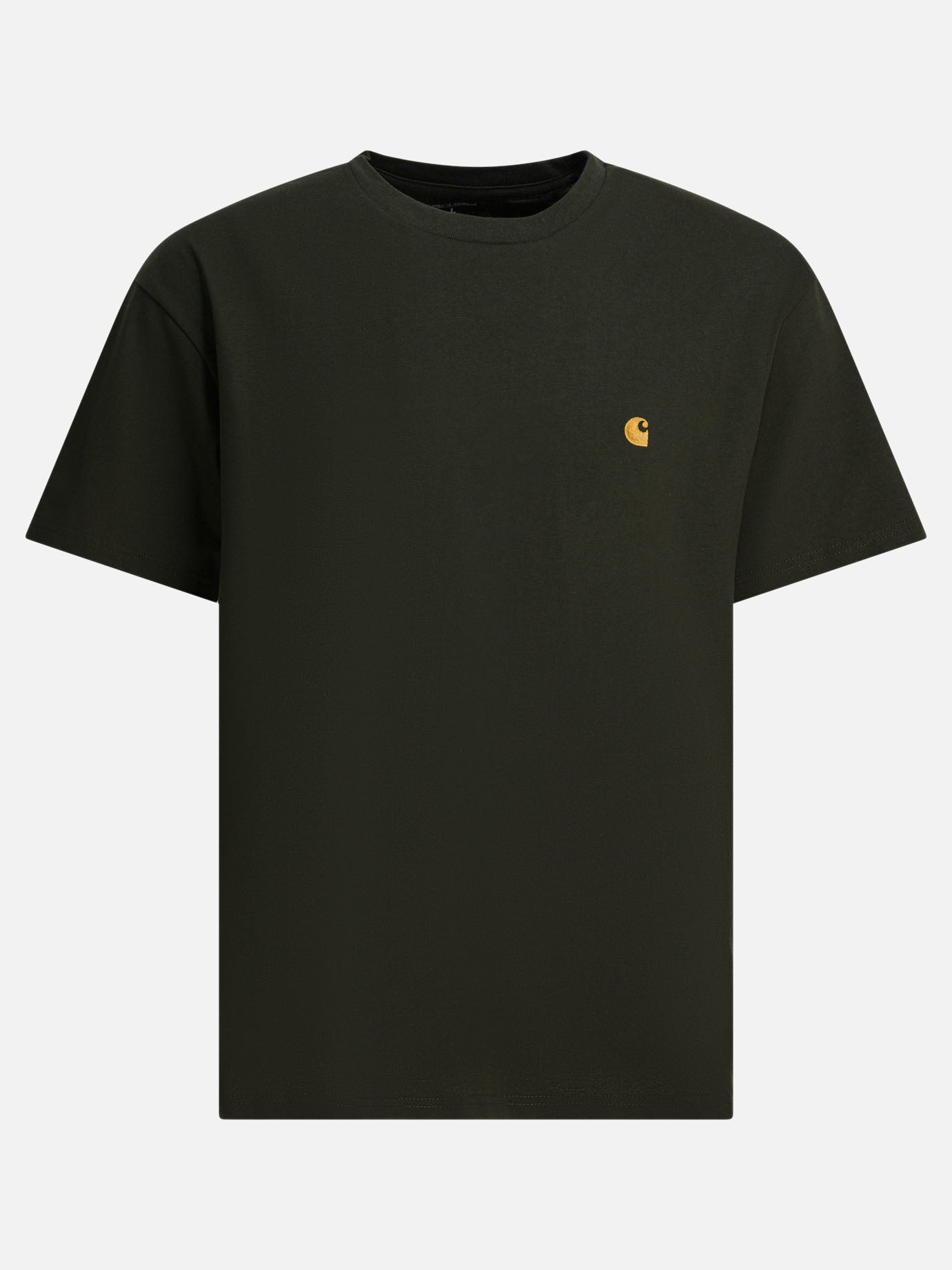 Crewneck t-shirts Logo  Green - Carhartt WIP Men | PDP | VIETTI Online Store | thumbnail