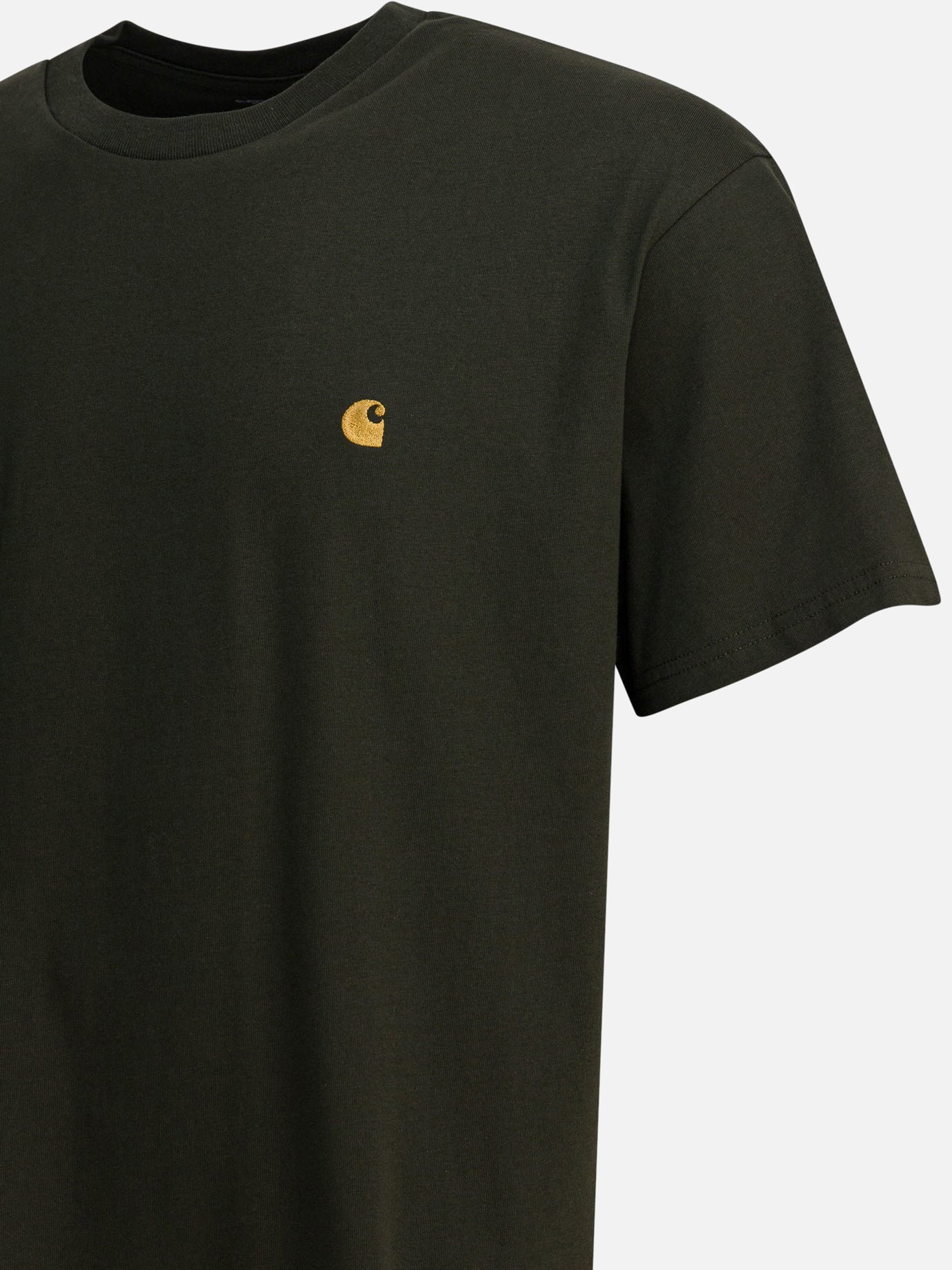 Crewneck t-shirts Logo  Green - Carhartt WIP Men | PDP | VIETTI Online Store | thumbnail_4