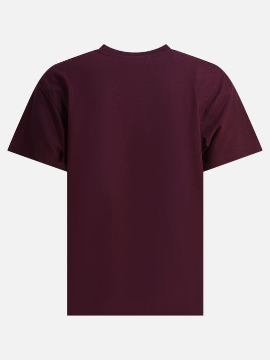 T-shirt girocollo Logo  Bordeaux - Carhartt WIP Uomo | VIETTI Online Store | 2
