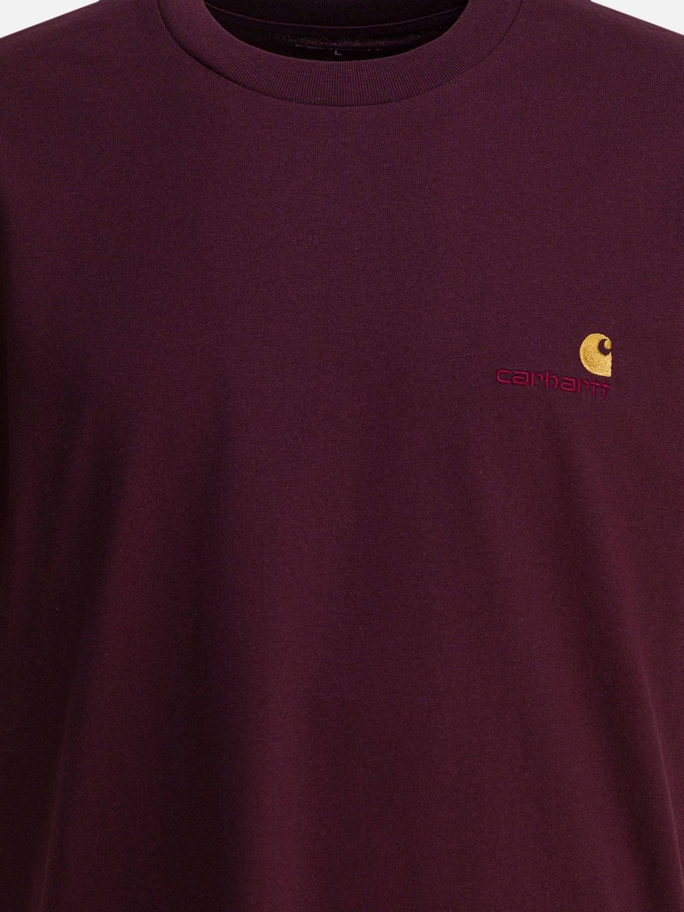 T-shirt girocollo Logo  Bordeaux - Carhartt WIP Uomo | PDP | VIETTI Online Store | thumbnail_3
