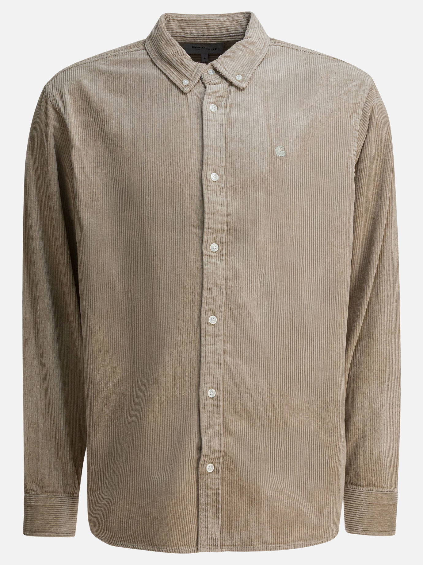 Casual shirts Solid colour  Beige - Carhartt WIP Men | PDP | VIETTI Online Store | thumbnail