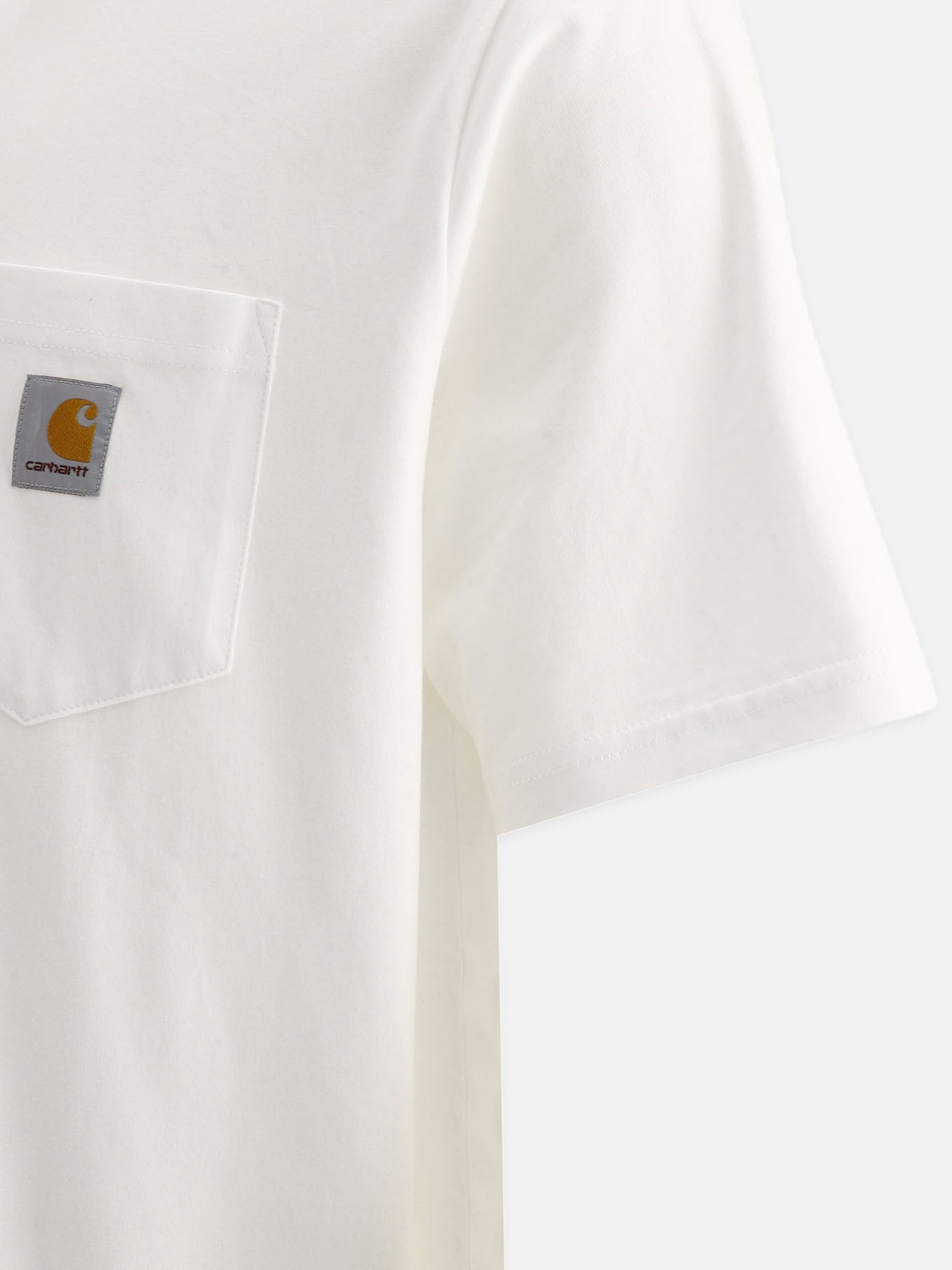 T-shirt girocollo Logo  Bianco - Carhartt WIP Uomo | PDP | VIETTI Online Store | thumbnail_4