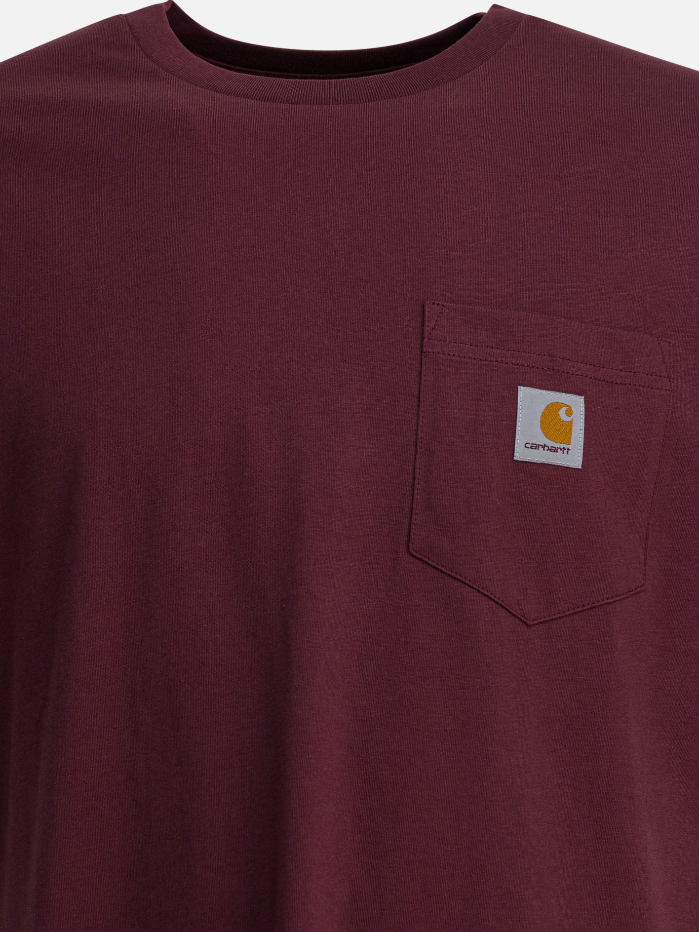 T-shirt girocollo Logo  Bordeaux - Carhartt WIP Uomo | PDP | VIETTI Online Store | thumbnail_3