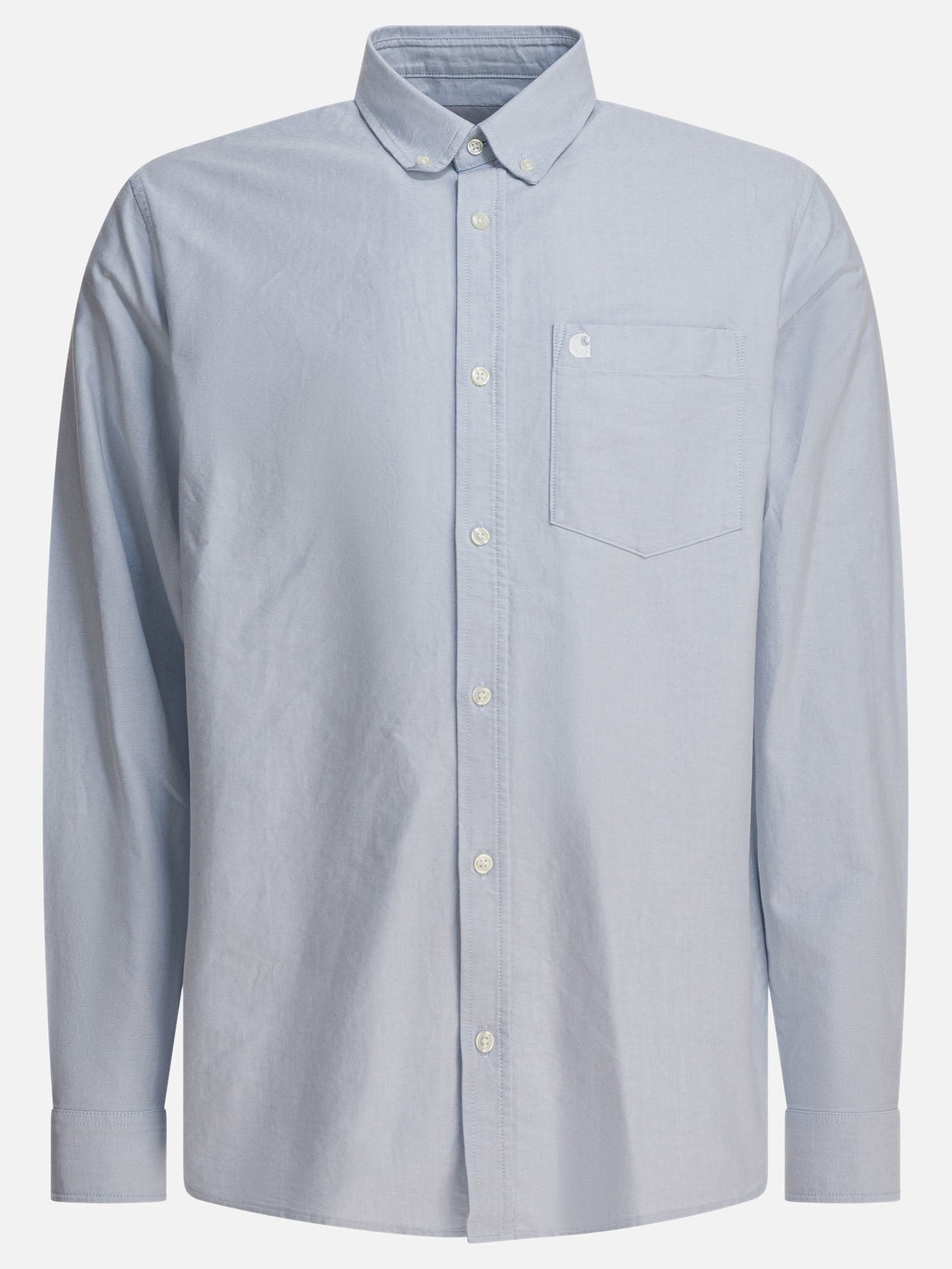 Casual shirts Solid colour  Blue - Carhartt WIP Men | PDP | VIETTI Online Store | thumbnail