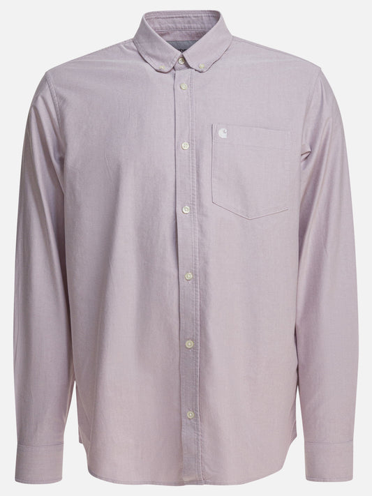 Camicie casual Solid colour  Rosa - Carhartt WIP Uomo | PLP | VIETTI Online Store 
