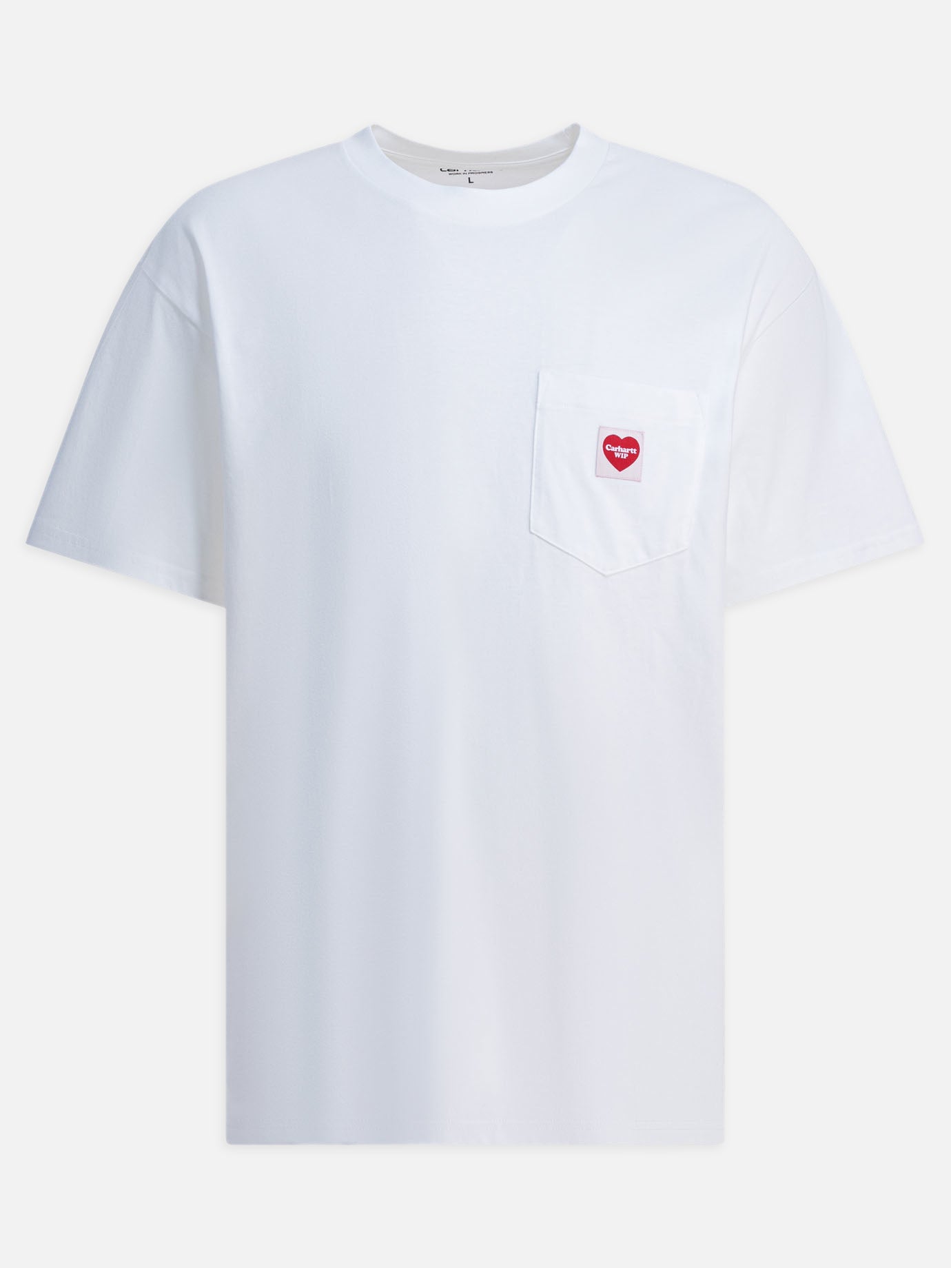 T-shirt girocollo Solid colour  Bianco - Carhartt WIP Uomo | PDP | VIETTI Online Store | Zoom-Modal
