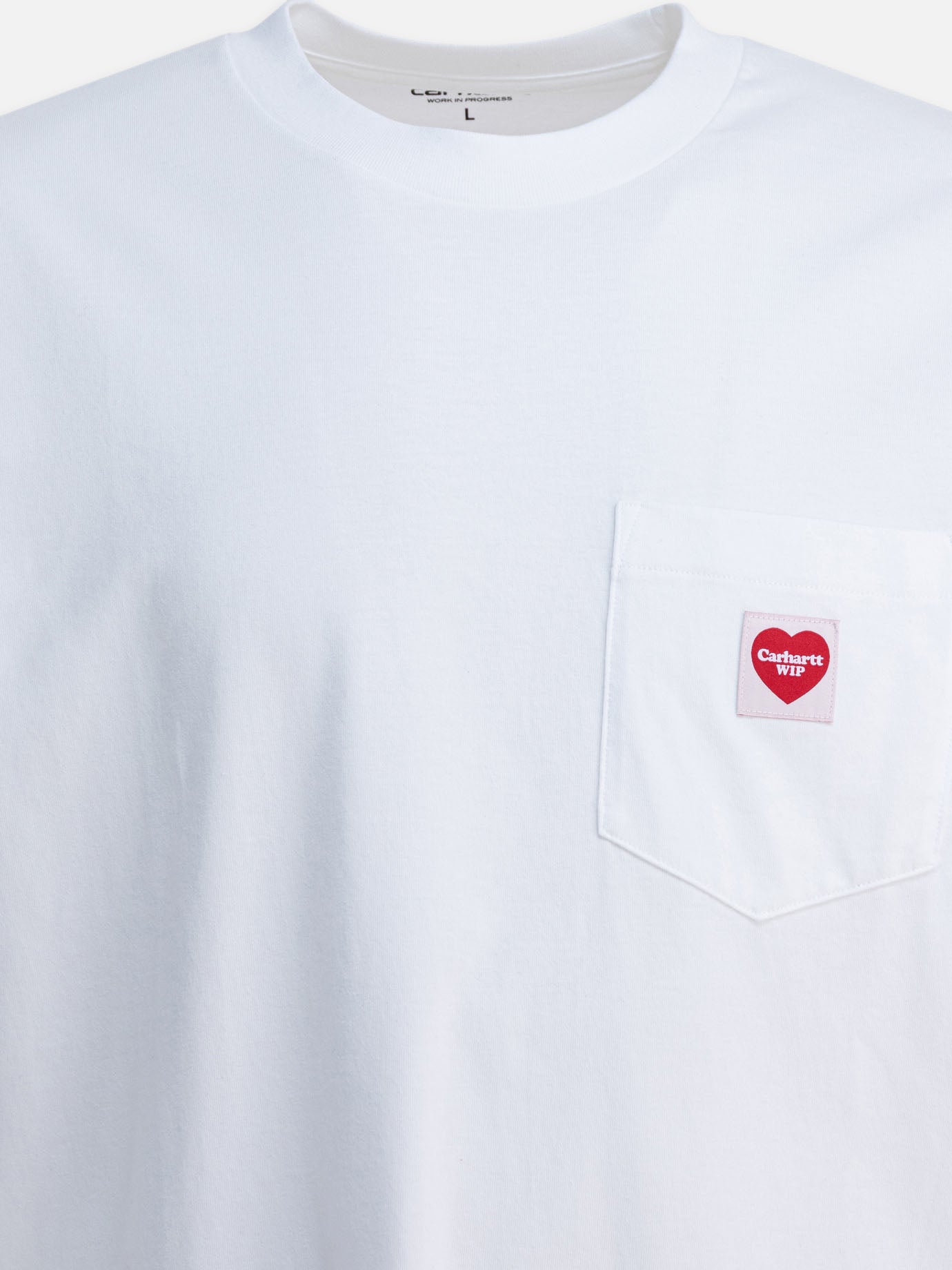 T-shirt girocollo Solid colour  Bianco - Carhartt WIP Uomo | PDP | VIETTI Online Store | thumbnail_3