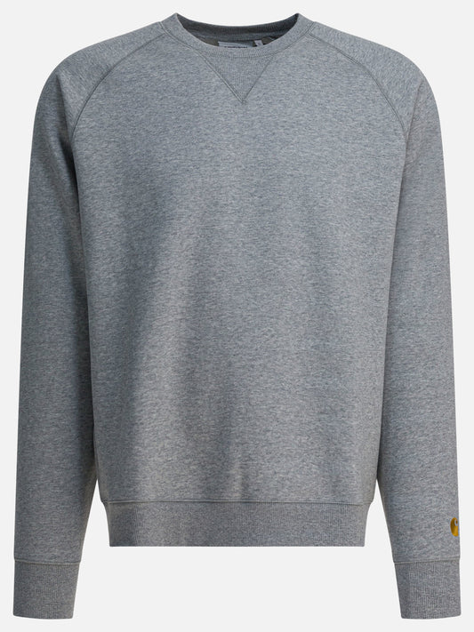 Felpe girocollo Solid colour  Grigio - Carhartt WIP Uomo | VIETTI Online Store 

