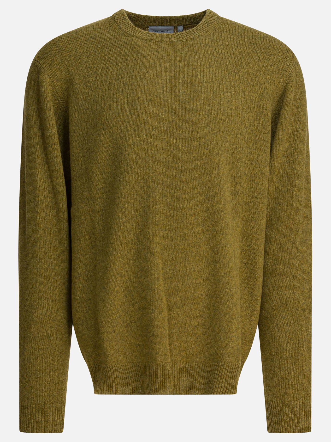 Crewneck sweaters Logo  Green - Carhartt WIP Men | PDP | VIETTI Online Store | thumbnail