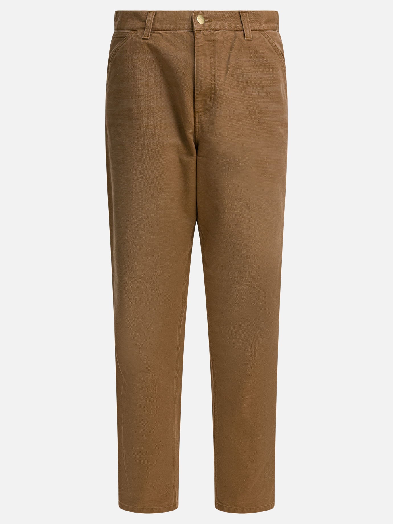 Leisure trousers Solid colour  Brown - Carhartt WIP Men | PDP | VIETTI Online Store | Zoom-Modal
