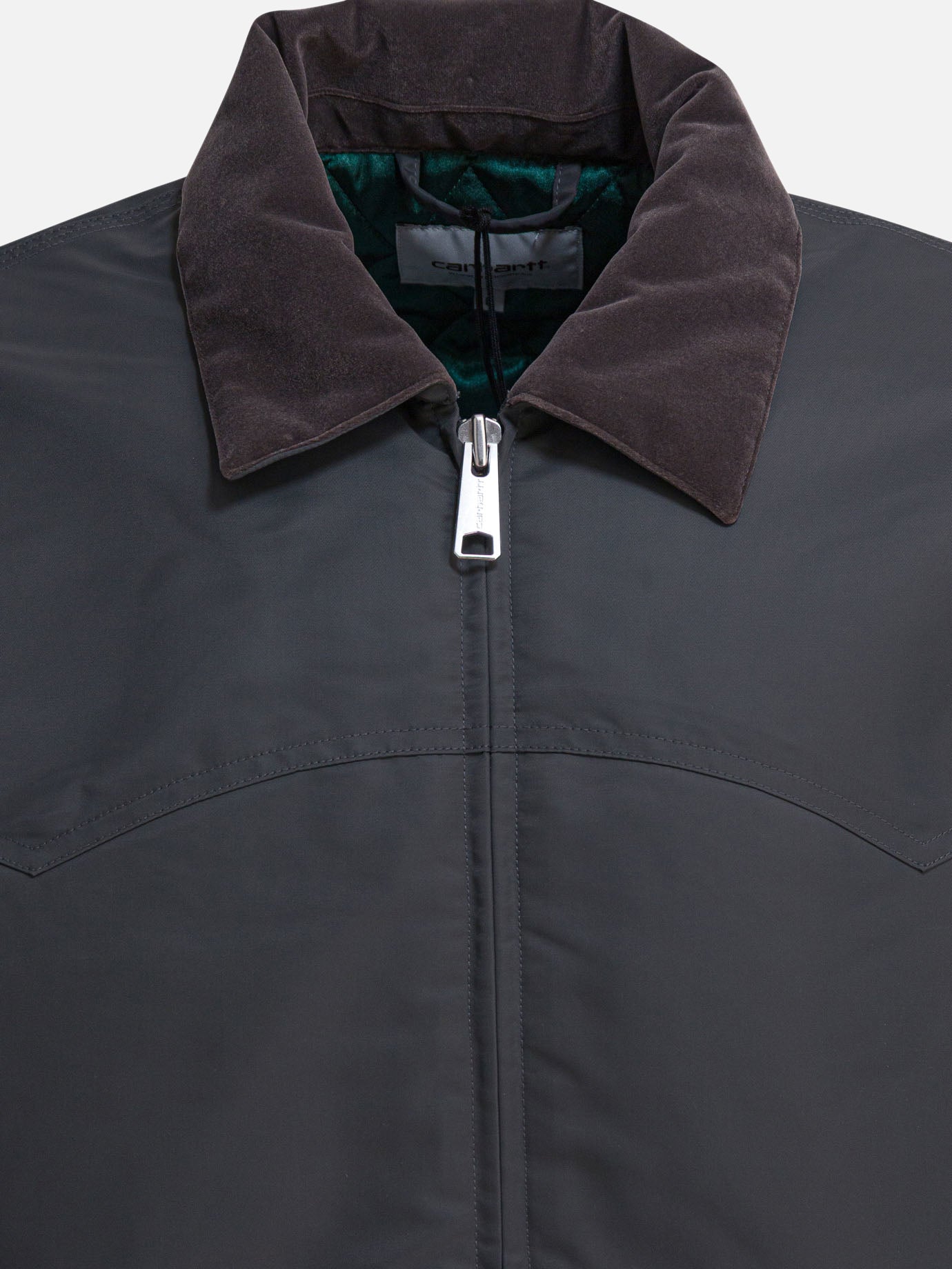 Bomber Logo  Grigio - Carhartt WIP Uomo | PDP | VIETTI Online Store | Zoom-Modal_3
