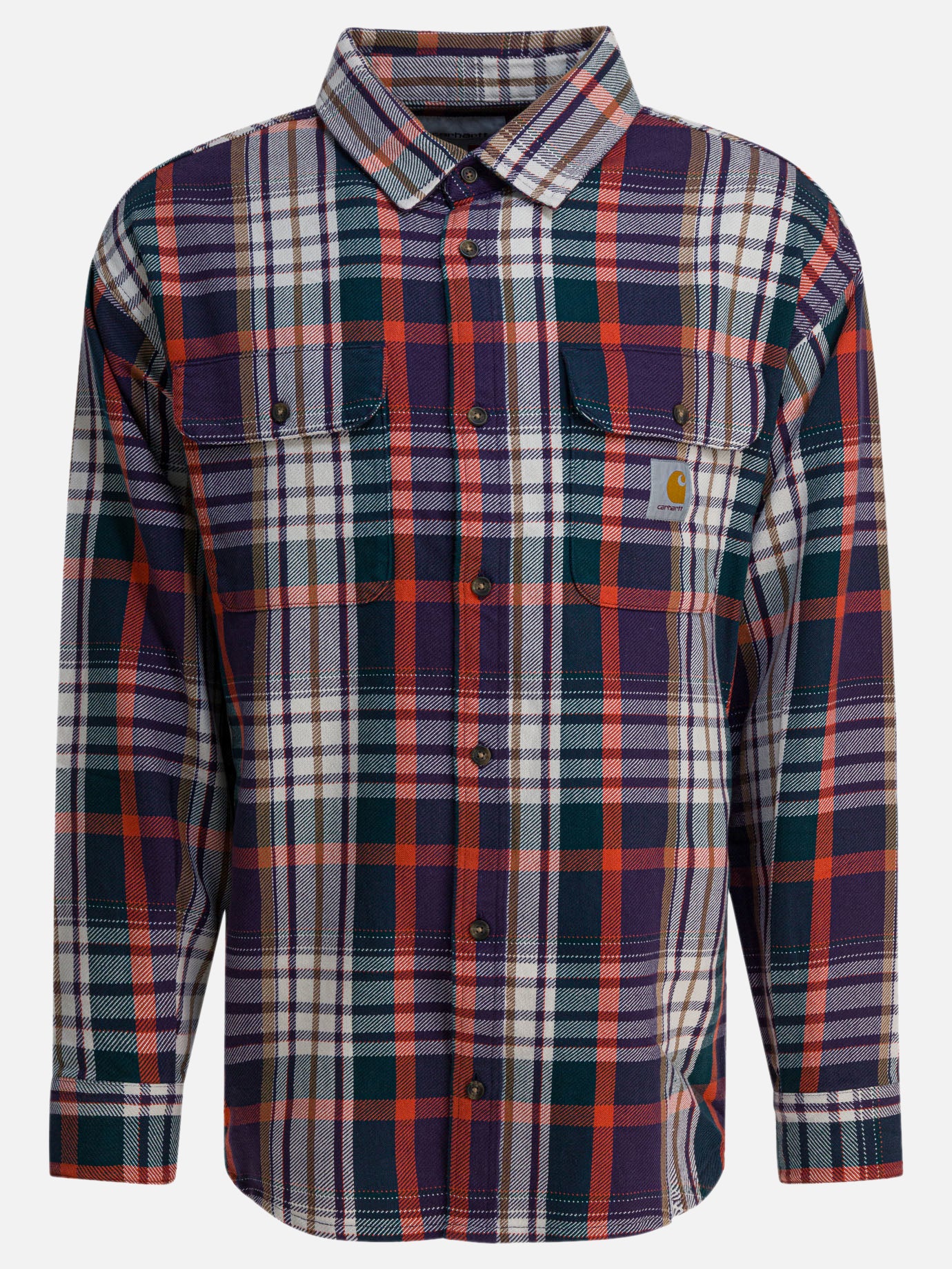 Camicie casual Check  Viola - Carhartt WIP Uomo | PDP | VIETTI Online Store | thumbnail