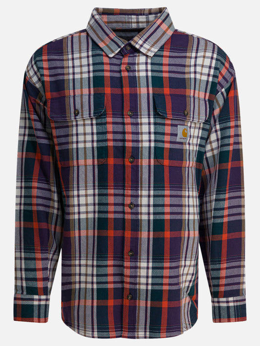Camicie casual Check  Viola - Carhartt WIP Uomo | VIETTI Online Store 
