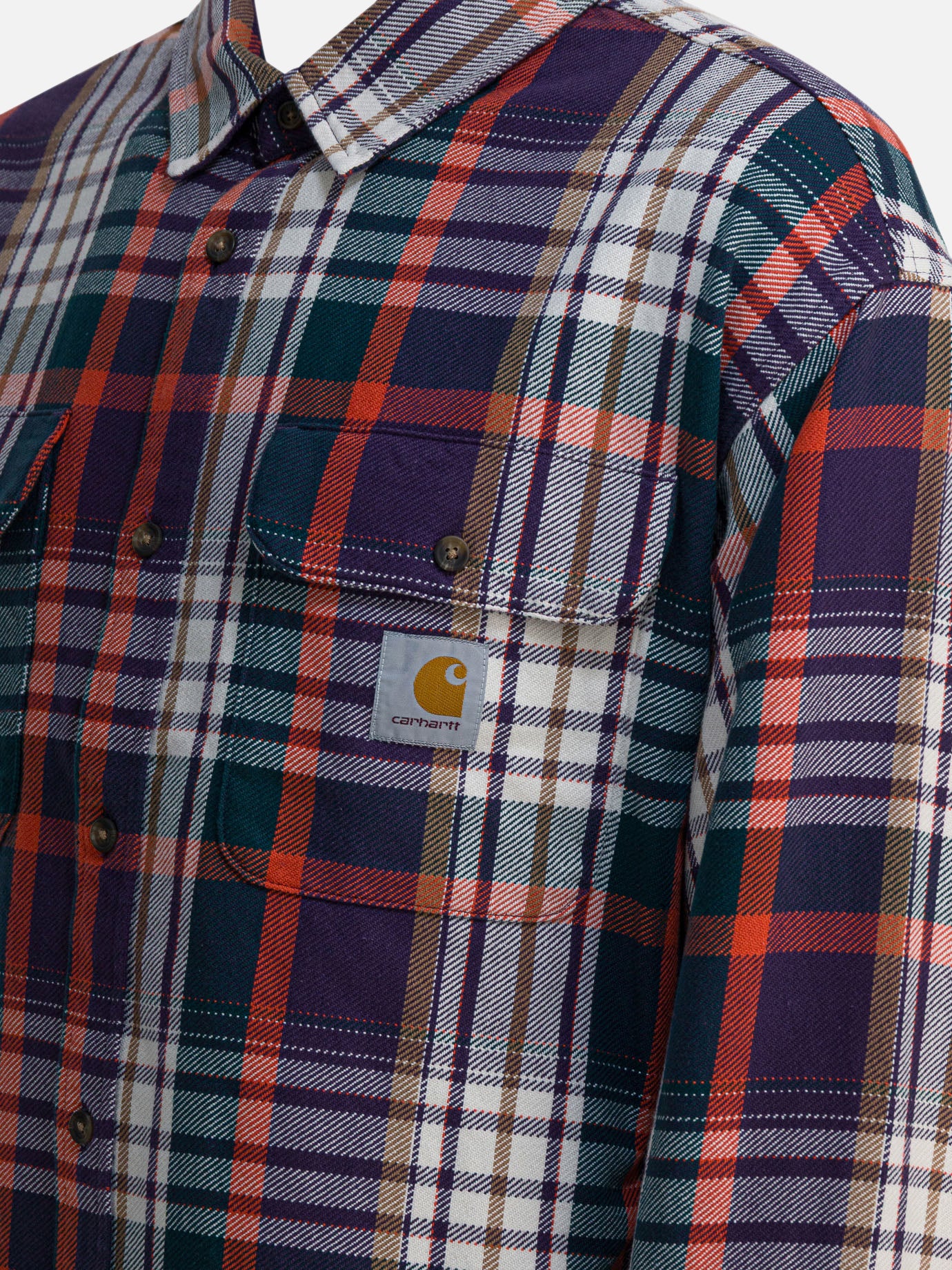 Camicie casual Check  Viola - Carhartt WIP Uomo | PDP | VIETTI Online Store | thumbnail_4