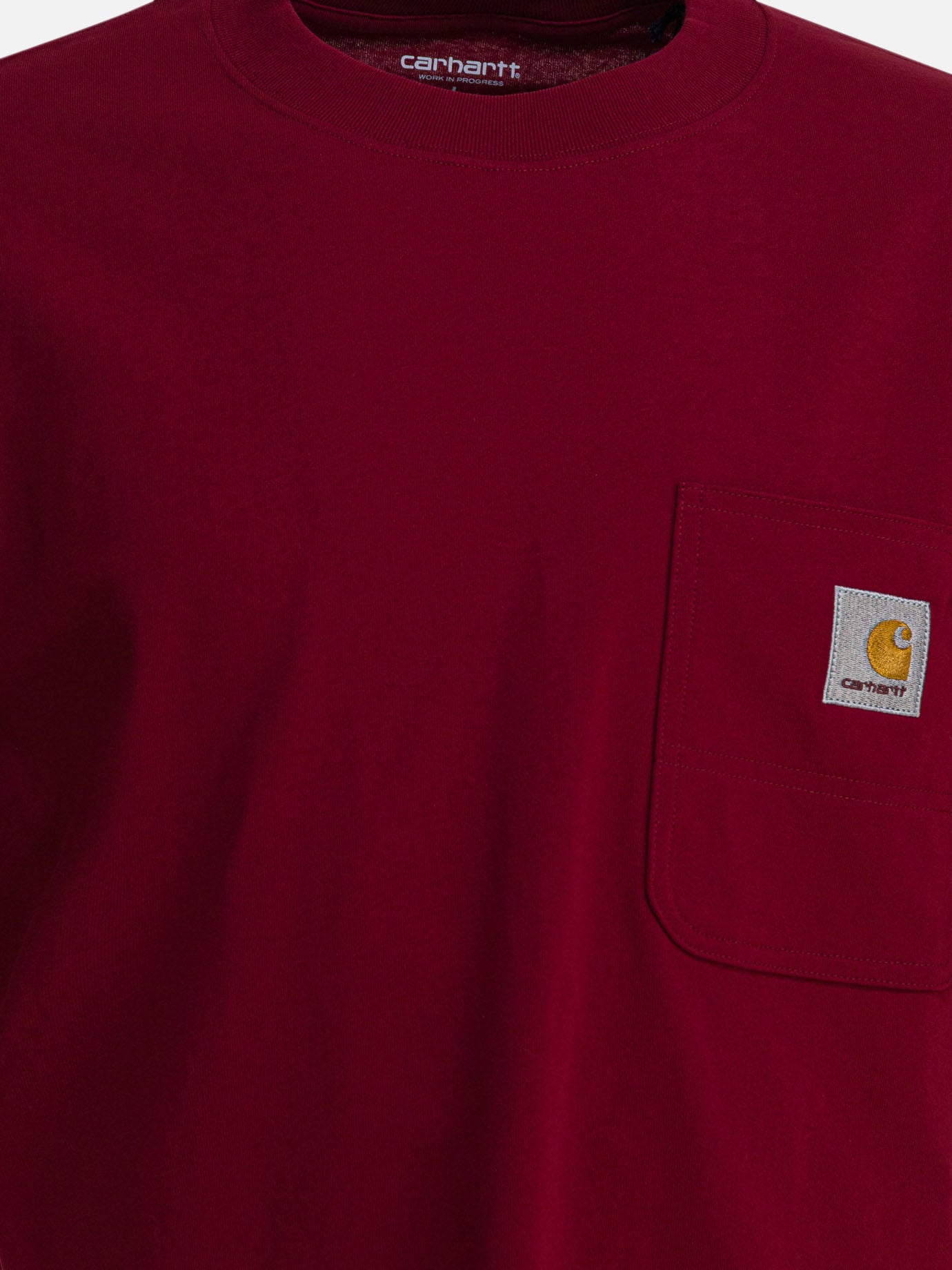 Crewneck t-shirts Logo  Red - Carhartt WIP Men | PDP | VIETTI Online Store | thumbnail_3