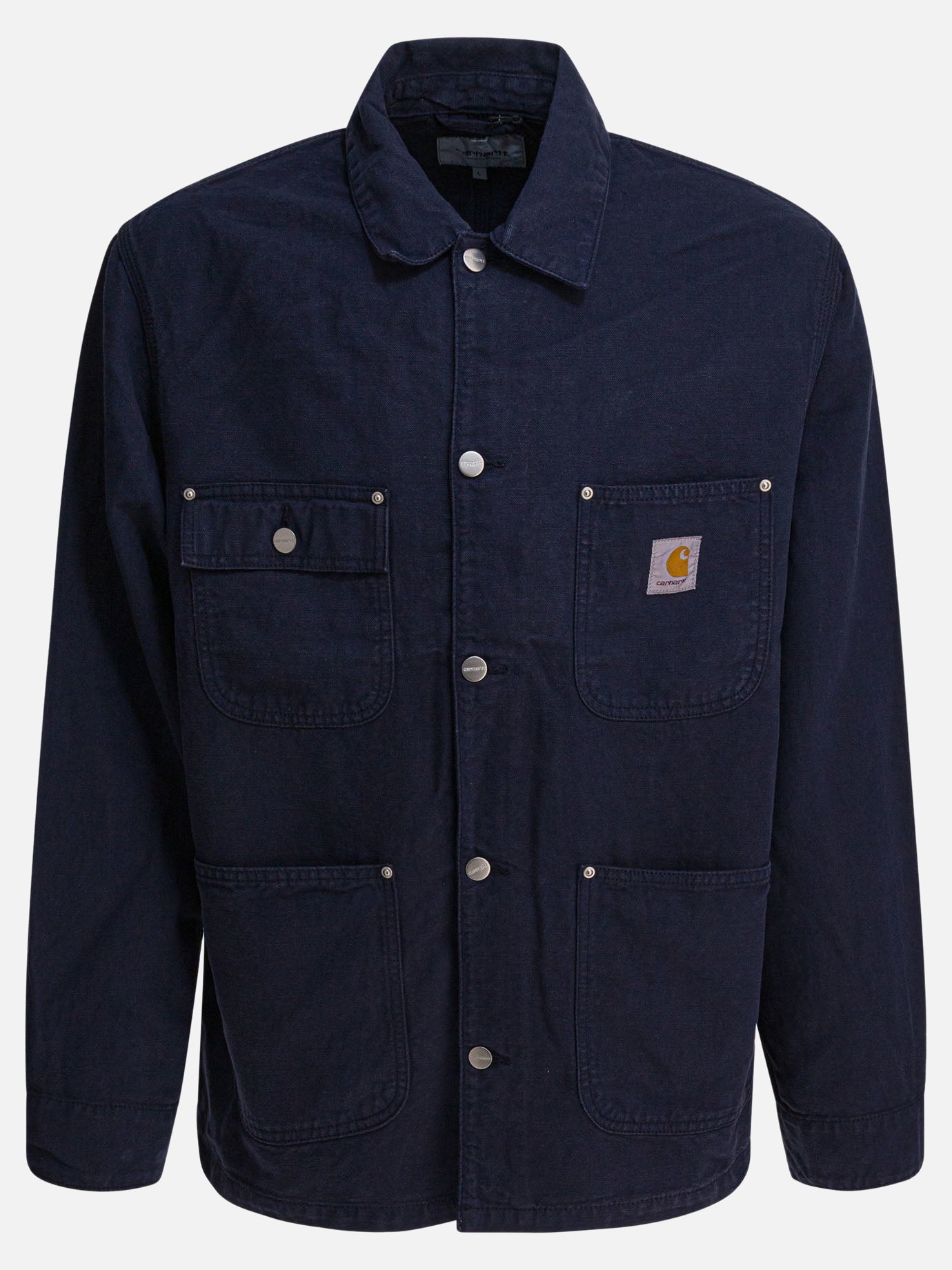 Giacche overshirt Solid colour  Blu - Carhartt WIP Uomo | PDP | VIETTI Online Store | thumbnail