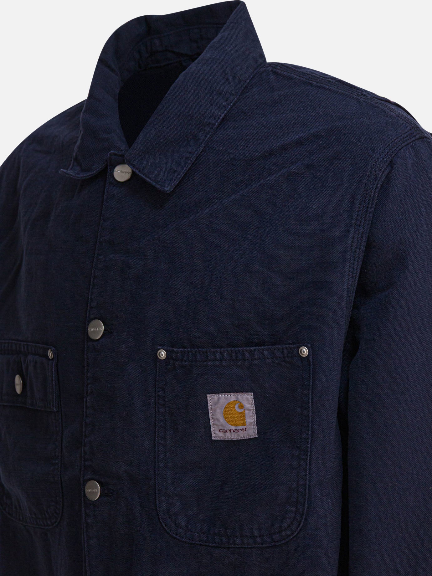 Giacche overshirt Solid colour  Blu - Carhartt WIP Uomo | PDP | VIETTI Online Store | thumbnail_4