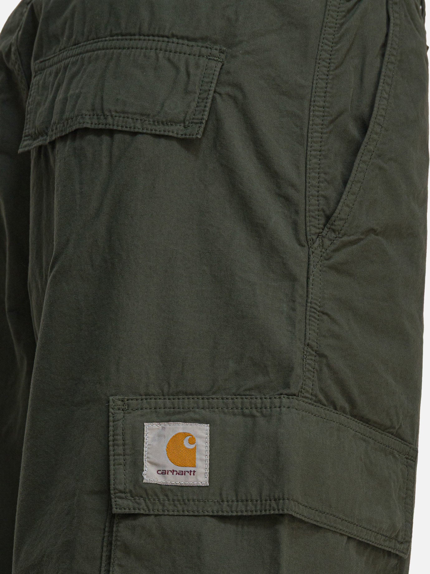 Pantaloni cargo & parachute Solid colour  Verde - Carhartt WIP Uomo | PDP | VIETTI Online Store | thumbnail_4