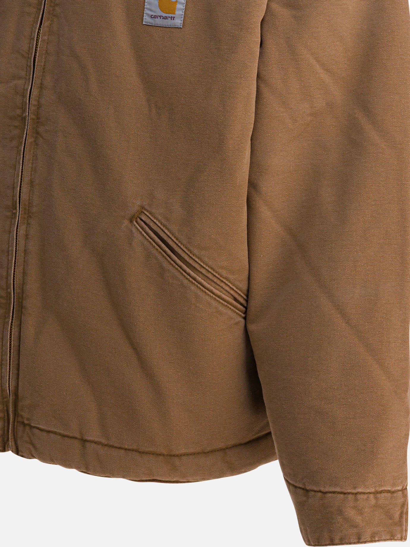 Giacche leggere & Trapuntate Logo  Marrone - Carhartt WIP Uomo | PDP | VIETTI Online Store | Zoom-Modal_4
