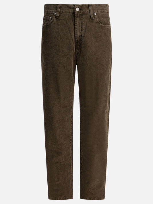 Leisure trousers Logo  Brown - Carhartt WIP Men | VIETTI Online Store 

