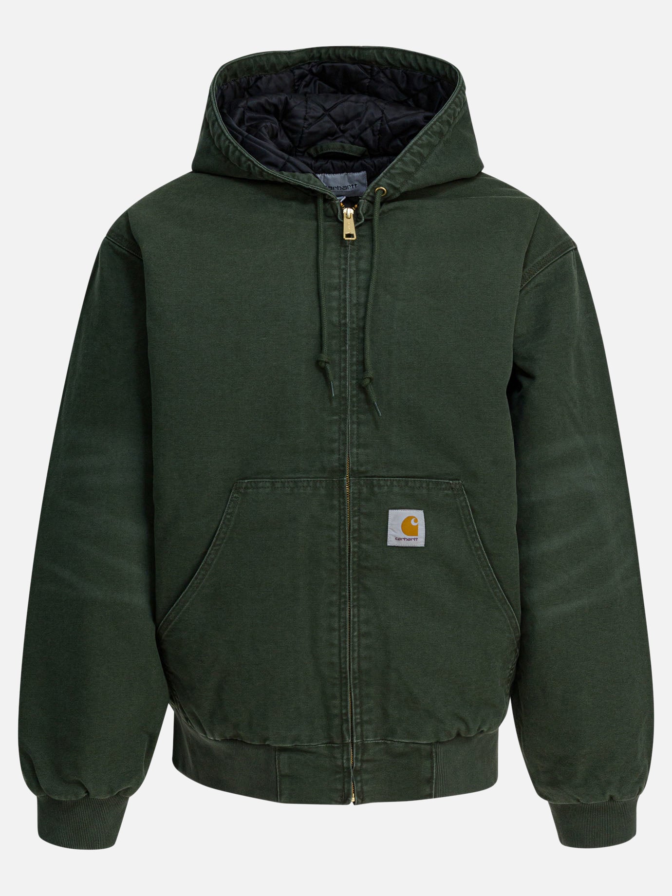Quilted & Utility Jackets Solid colour  Green - Carhartt WIP Men | PDP | VIETTI Online Store | thumbnail