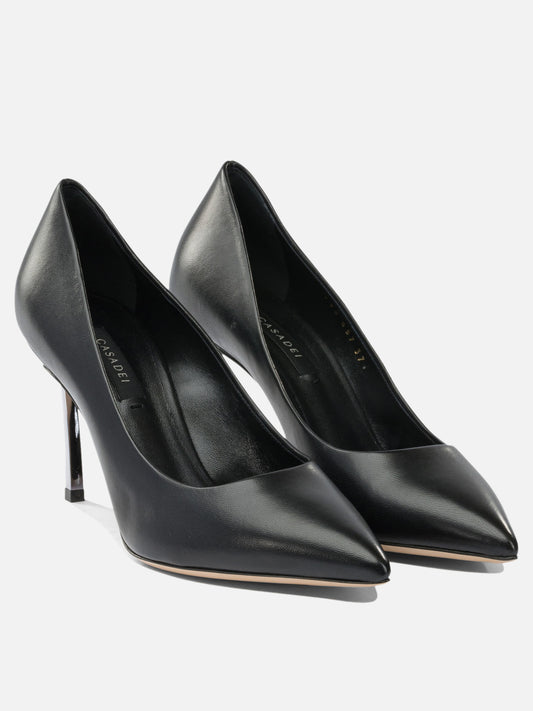 Pumps 100% leather - 100% leather  Black - Casadei Women | PDP | VIETTI Online Store | 2
