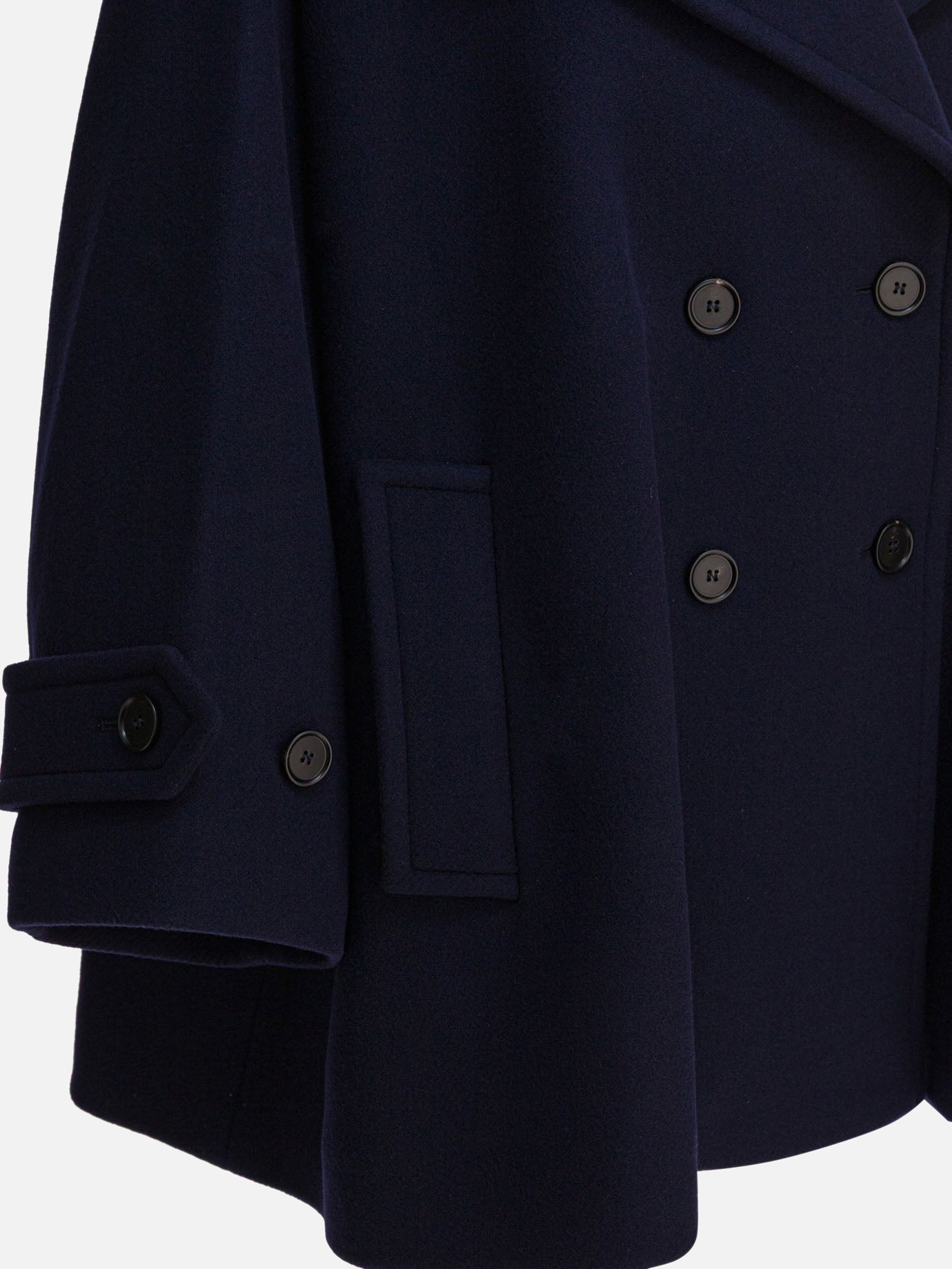 Cappotti lunghi Solid colour  Blu - Chloé Donna | PDP | VIETTI Online Store | thumbnail_4