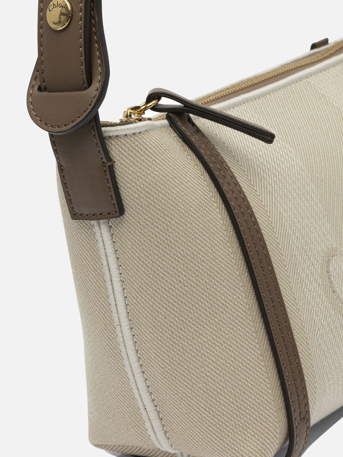 Borse piccole 91% cotton 6% polyester 3% other fibres  Beige - Chloé Donna | PDP | VIETTI Online Store | thumbnail_4
