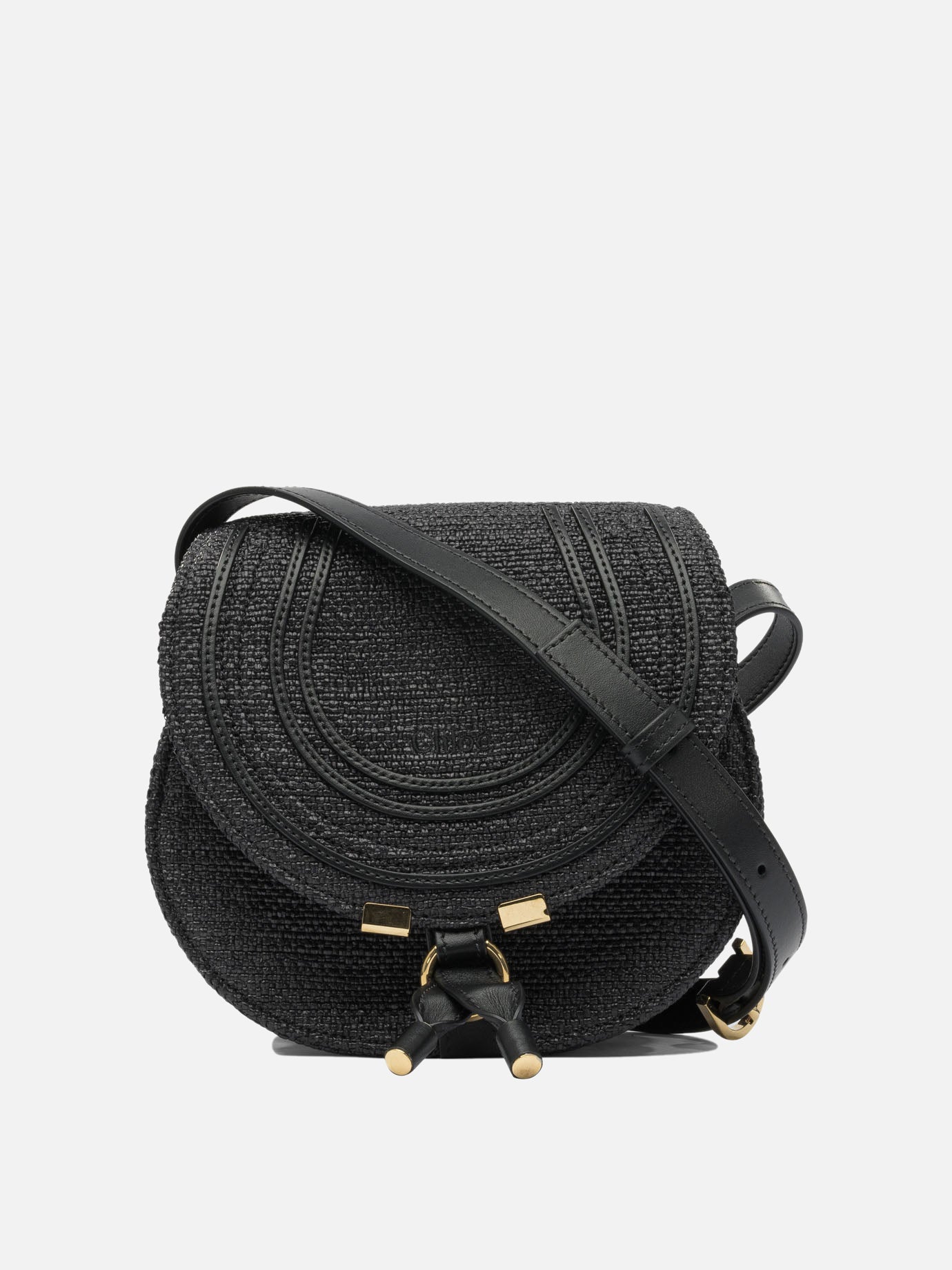Borse piccole 69% cotton 31% polyamide  Nero - Chloé Donna | PDP | VIETTI Online Store | thumbnail