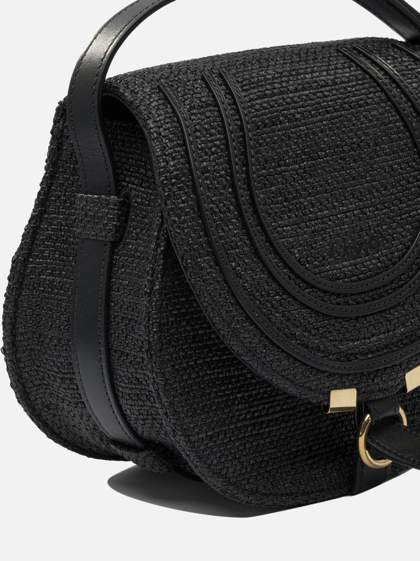 Borse piccole 69% cotton 31% polyamide  Nero - Chloé Donna | PDP | VIETTI Online Store | Zoom-Modal_4
