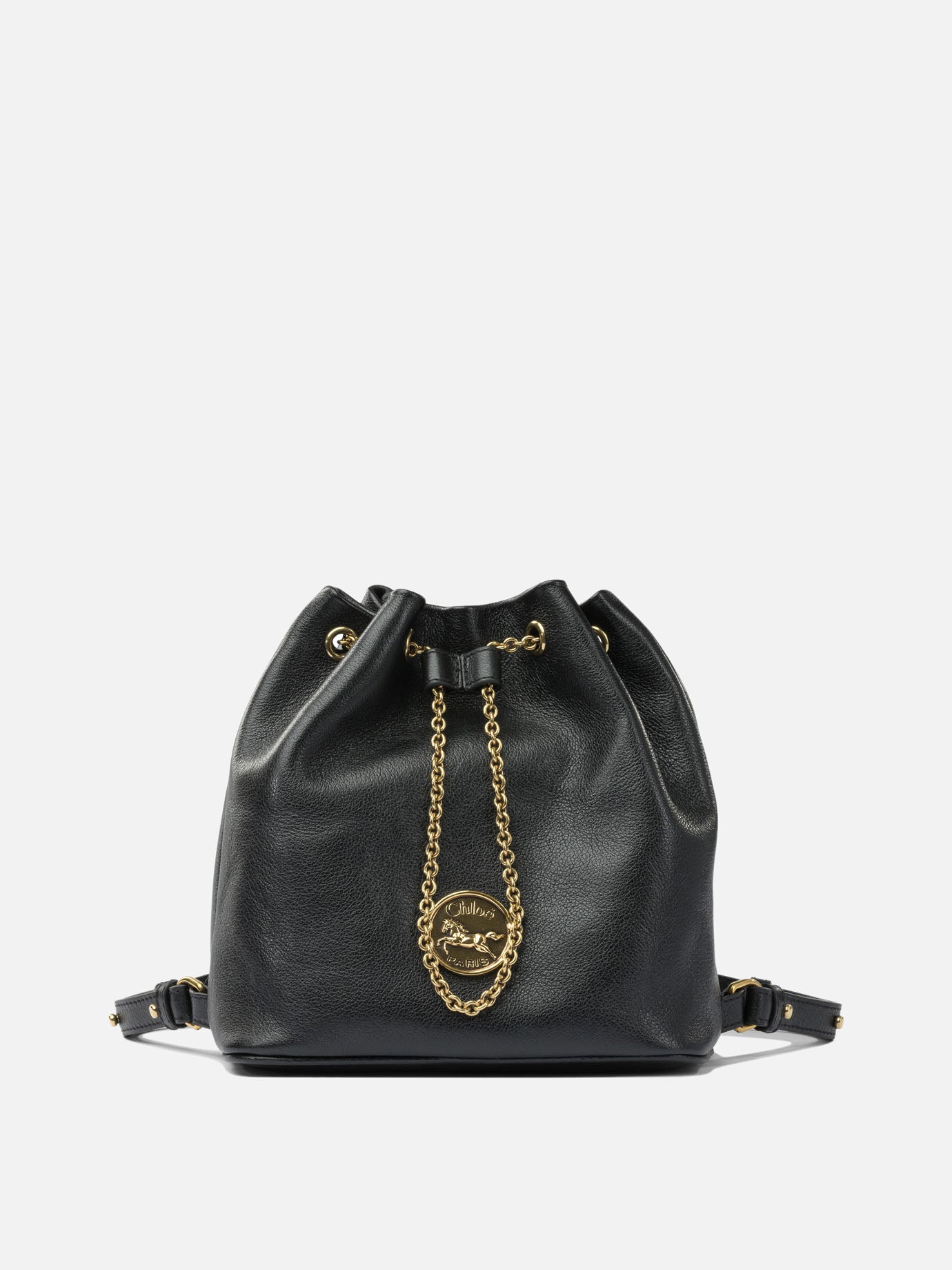 Casual backpacks 100% leather  Black - Chloé Women | PDP | VIETTI Online Store | thumbnail