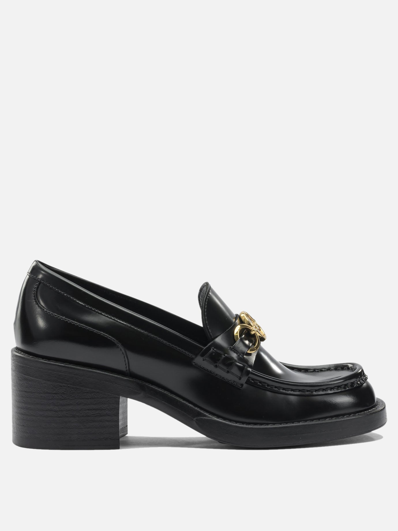 Mocassini 100% leather - 100% rubber  Nero - Chloé Donna | PDP | VIETTI Online Store | Zoom-Modal
