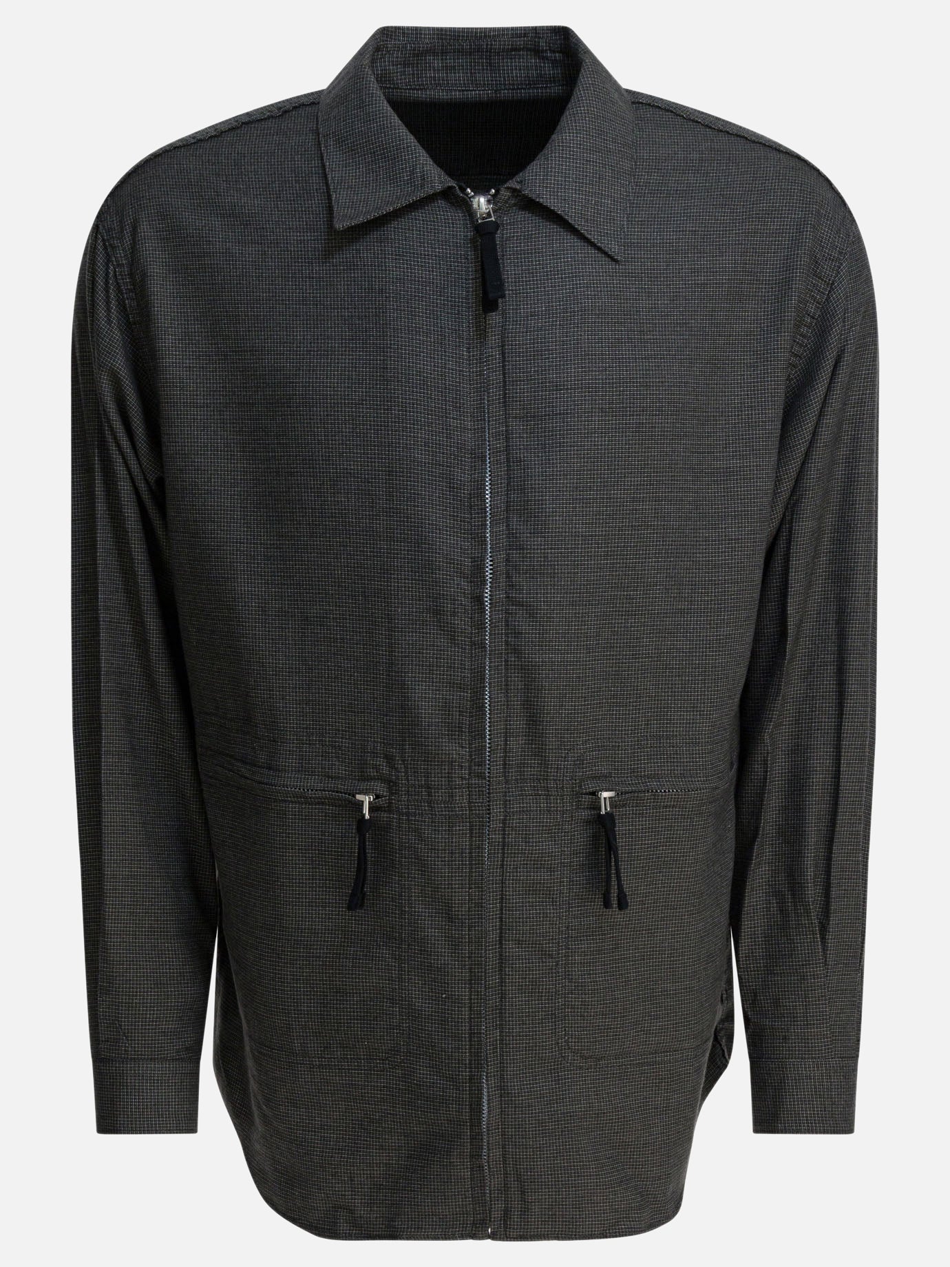 Overshirt jackets Check  Grey - Comme Des Garçons Homme Men | PDP | VIETTI Online Store | Zoom-Modal
