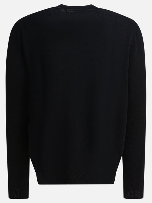 Cardigans Logo  Black - Comme Des Garçons Play Men | PDP | VIETTI Online Store | 2
