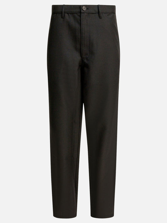 Leisure trousers Pinstriped  Black - Comme Des Garçons Shirt Men | VIETTI Online Store 
