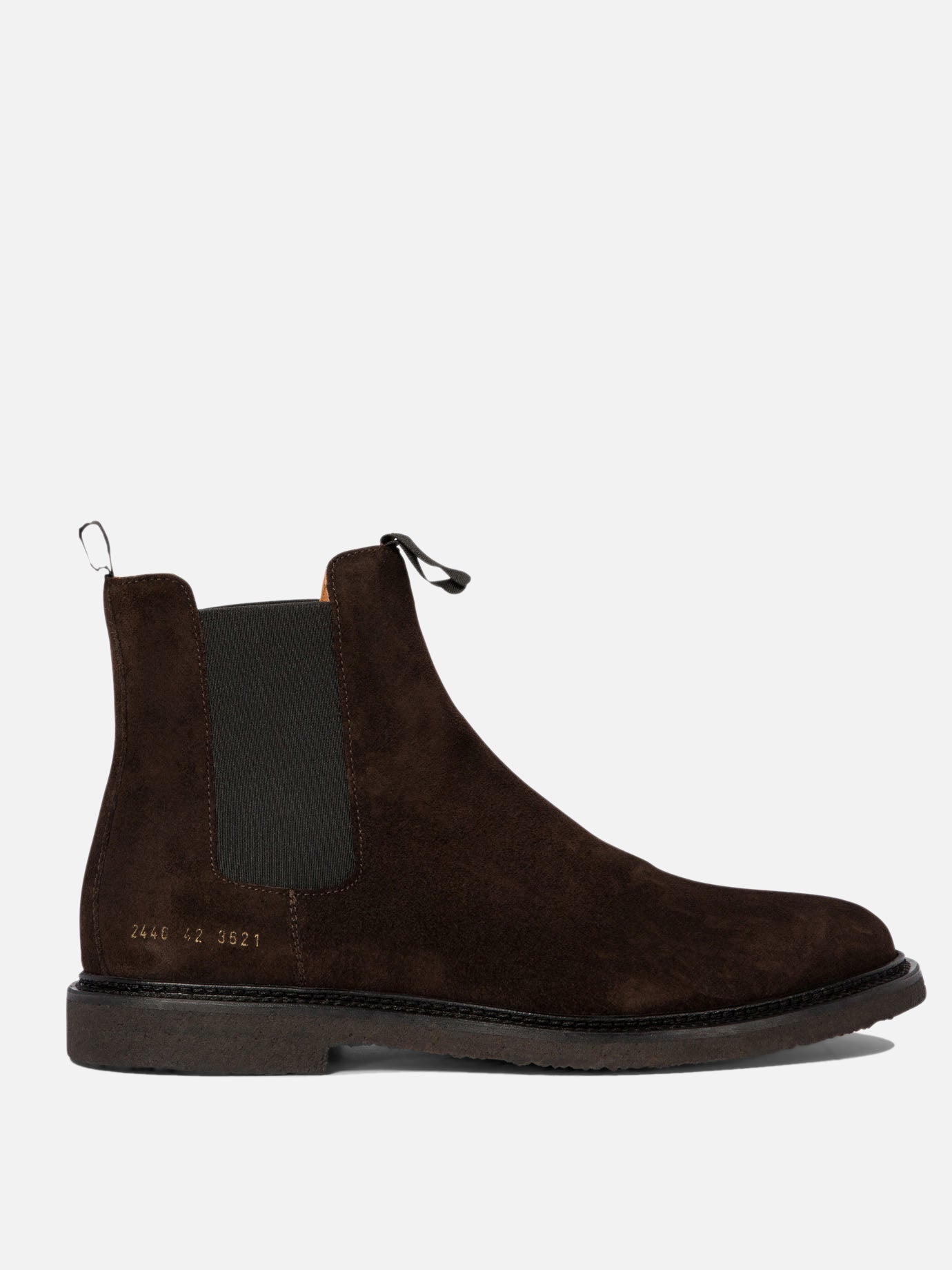 Stivaletti Chelsea 100% suede - 100% rubber  Marrone - Common Projects Uomo | PDP | VIETTI Online Store | thumbnail