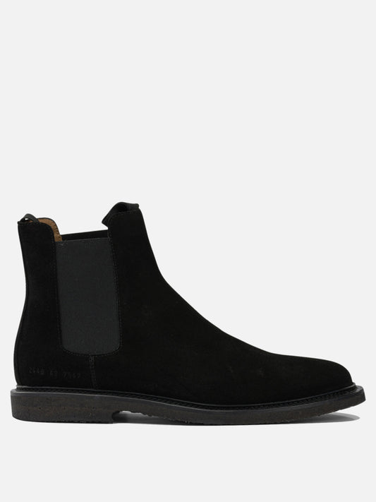 Stivaletti Chelsea 100% suede - 100% rubber  Nero - Common Projects Uomo | PDP | VIETTI Online Store 
