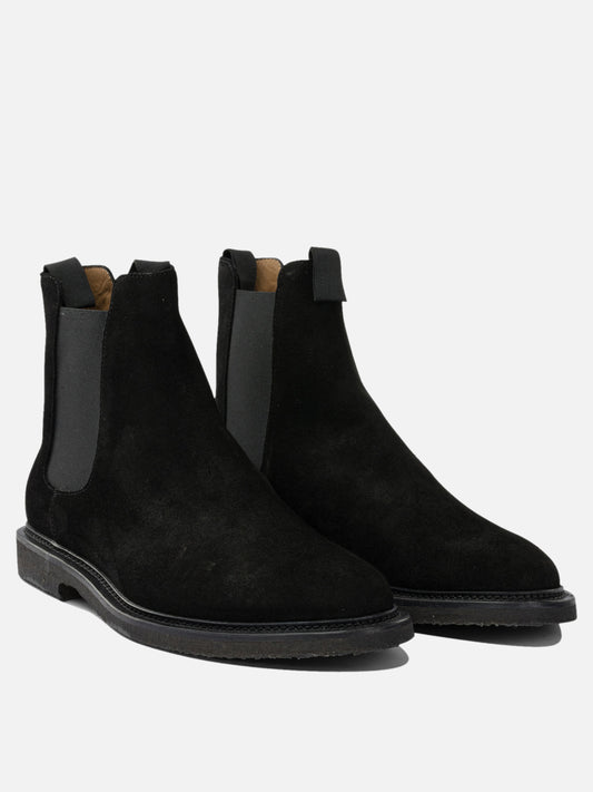 Stivaletti Chelsea 100% suede - 100% rubber  Nero - Common Projects Uomo | PDP | VIETTI Online Store | 2
