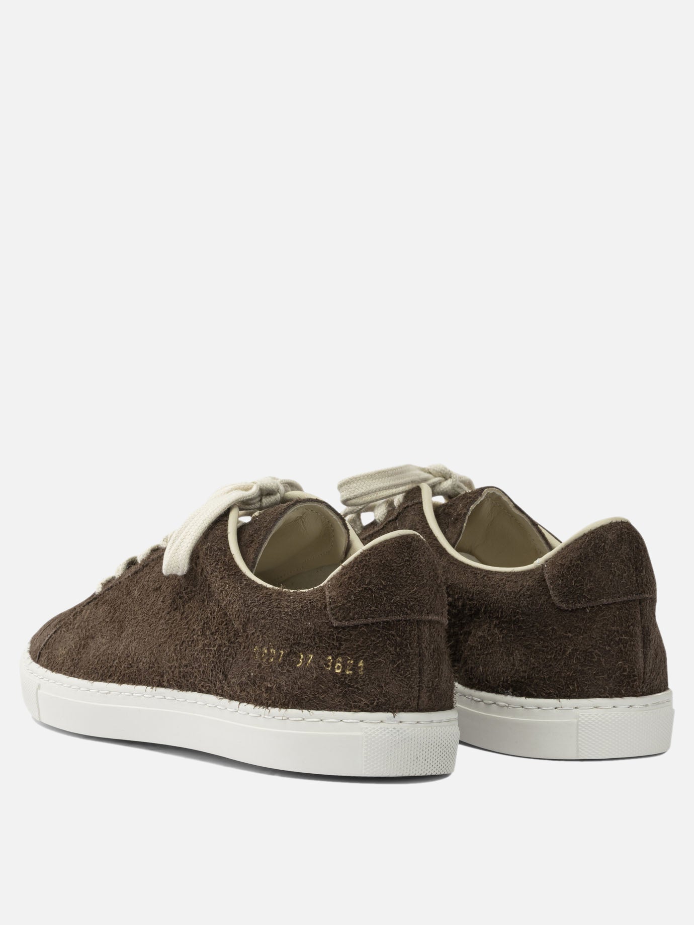 Sneaker basse 100% suede - 100% rubber  Marrone - Common Projects Uomo | PDP | VIETTI Online Store | thumbnail_4