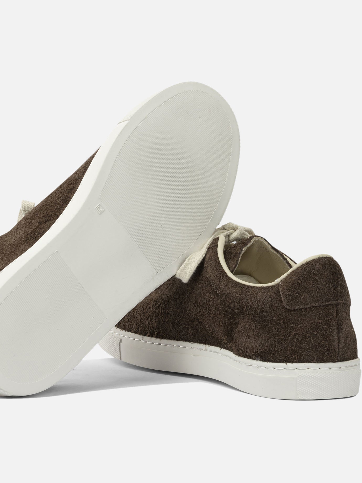 Sneaker basse 100% suede - 100% rubber  Marrone - Common Projects Uomo | PDP | VIETTI Online Store | thumbnail_5