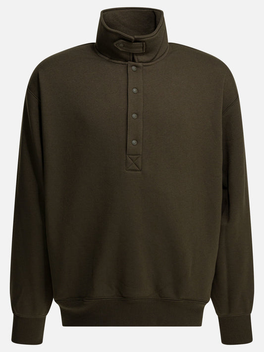 Half zip sweatshirts Solid colour  Brown - Daiwa Pier 39 Men | PLP | VIETTI Online Store 
