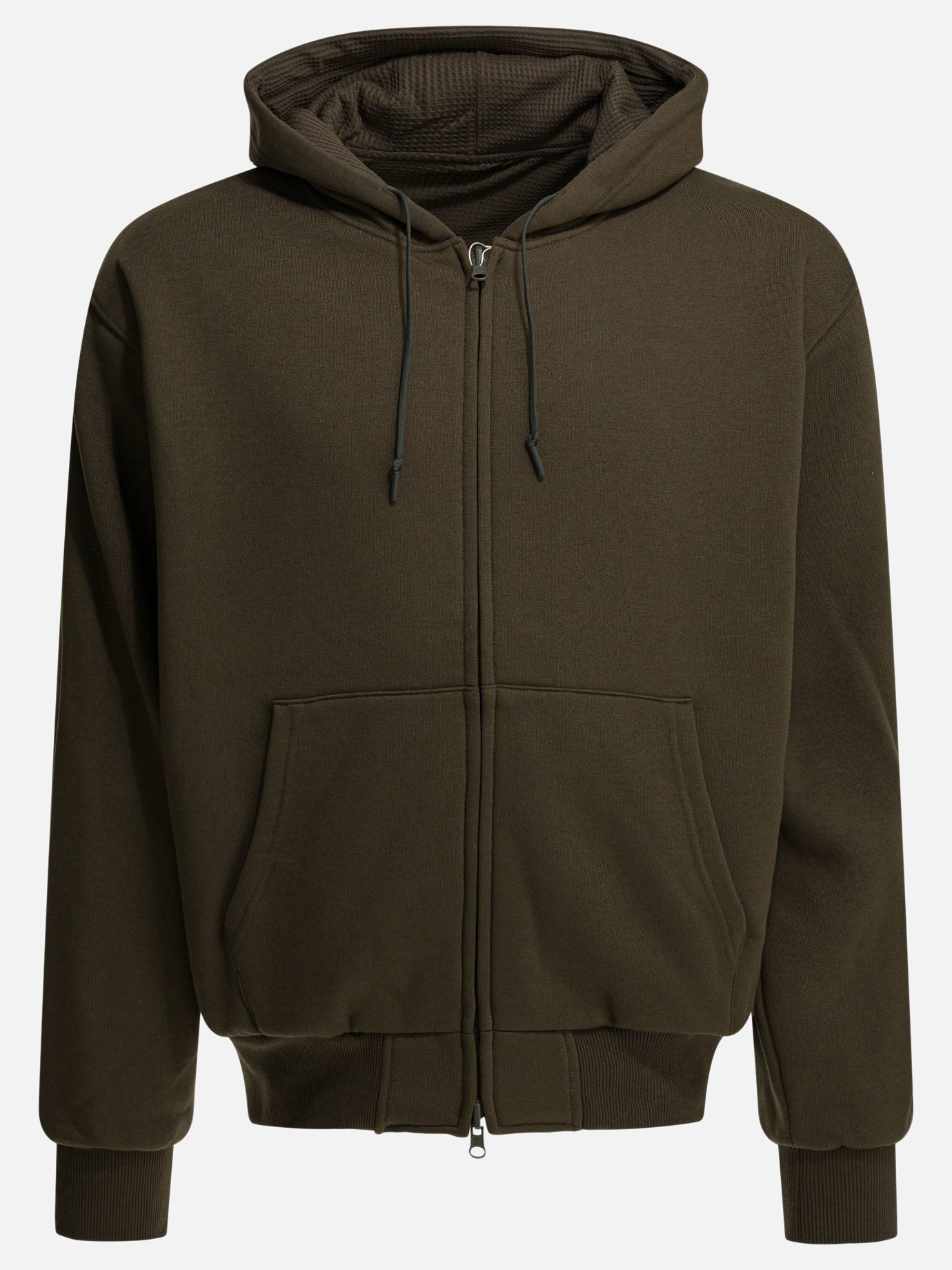 Full zip sweatshirts Solid colour  Brown - Daiwa Pier 39 Men | PDP | VIETTI Online Store | Zoom-Modal
