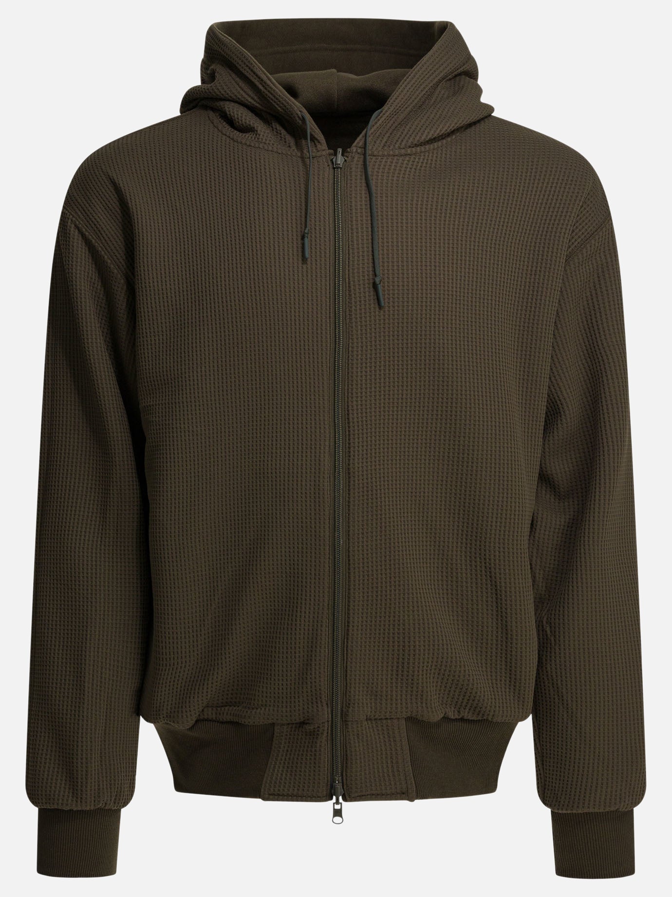 Full zip sweatshirts Solid colour  Brown - Daiwa Pier 39 Men | PDP | VIETTI Online Store | thumbnail_2