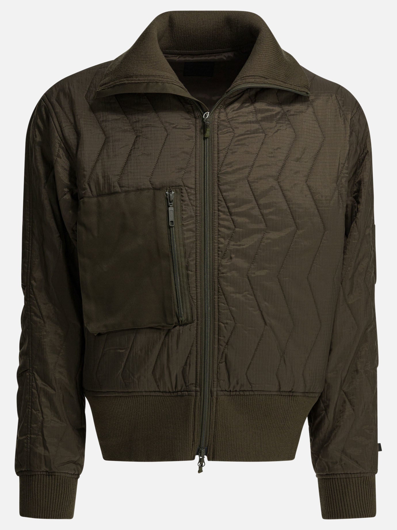 Quilted & Utility Jackets Solid colour  Brown - Daiwa Pier 39 Men | PDP | VIETTI Online Store | thumbnail