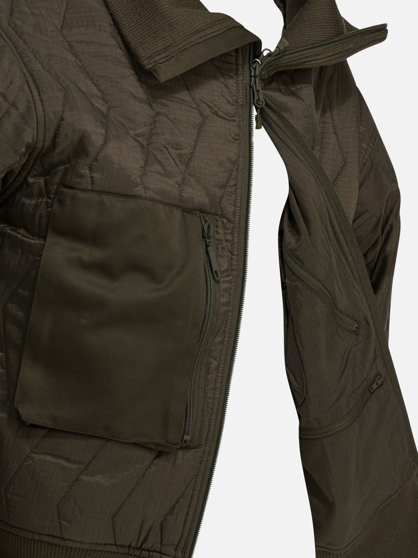 Quilted & Utility Jackets Solid colour  Brown - Daiwa Pier 39 Men | PDP | VIETTI Online Store | thumbnail_3