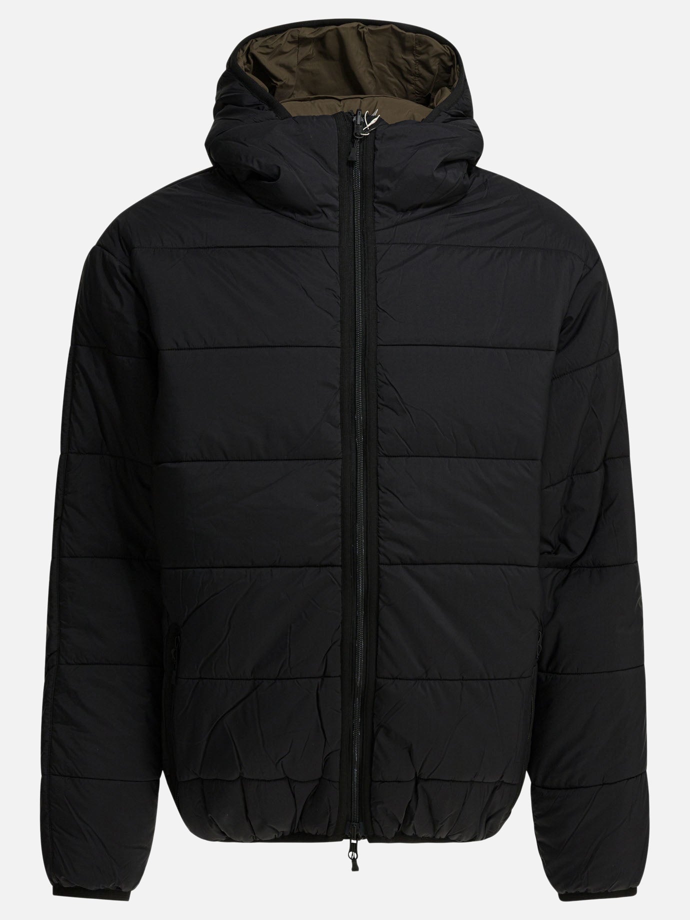 Down jackets Solid colour  Black - Daiwa Pier 39 Men | PDP | VIETTI Online Store | Zoom-Modal
